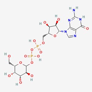 molecular formula C16H25N5O16P2 B11832051 GDP-beta-L-galactose CAS No. 6815-91-4