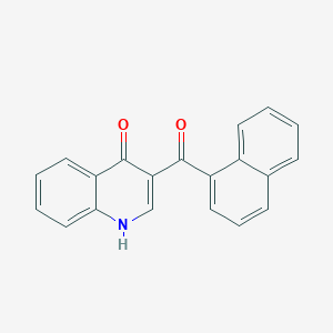 molecular formula C20H13NO2 B11832299 3-(1-naphthoyl)quinolin-4(1H)-one CAS No. 821004-09-5