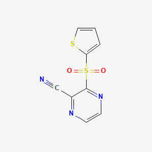 molecular formula C9H5N3O2S2 B11832467 TSPC 