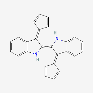 molecular formula C26H18N2 B11832636 ylidene]-2,3-dihydro-1H-indole 