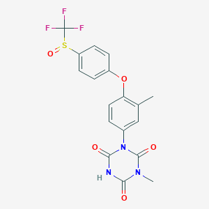 molecular formula C18H14F3N3O5S B118331 Toltrazuril sulfoxide CAS No. 69004-15-5