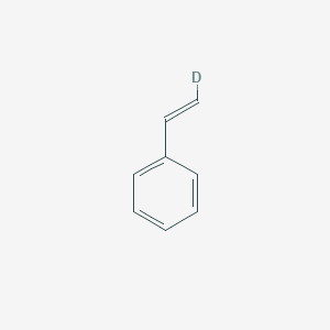 molecular formula C8H8 B118333 2-Deuterioethenylbenzene CAS No. 21370-59-2