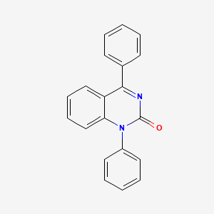 molecular formula C20H14N2O B11833544 1,4-Diphenylquinazolin-2(1H)-one 