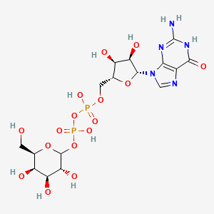 molecular formula C16H25N5O16P2 B11833696 GDP-D-galactose 