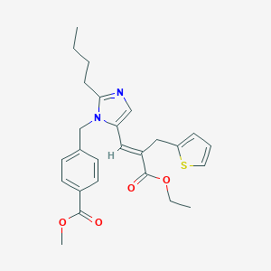molecular formula C26H30N2O4S B118343 Eprosartan Ethyl Methyl Diester CAS No. 133486-13-2