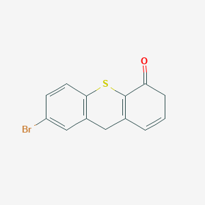 molecular formula C13H9BrOS B11834578 7-bromo-3H-thioxanthen-4(9H)-one 