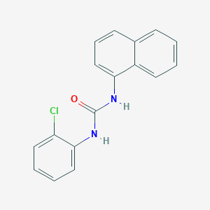 molecular formula C17H13ClN2O B11836189 1-(2-Chlorophenyl)-3-naphthalen-1-ylurea CAS No. 13256-85-4