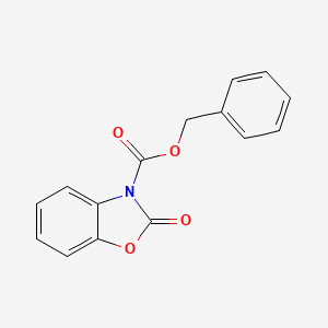 molecular formula C15H11NO4 B1183637 benzyl 2-oxo-1,3-benzoxazole-3(2H)-carboxylate 