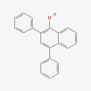 molecular formula C22H16O B11837134 2,4-Diphenylnaphthalen-1-ol CAS No. 16462-05-8