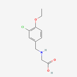 molecular formula C11H14ClNO3 B1183780 N-(3-chloro-4-ethoxybenzyl)glycine 