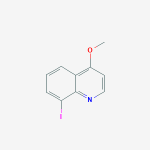 molecular formula C10H8INO B11839022 8-Iodo-4-methoxyquinoline 