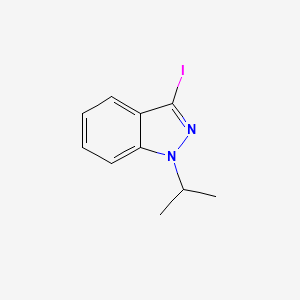 molecular formula C10H11IN2 B11839177 3-Iodo-1-isopropyl-1H-indazole 