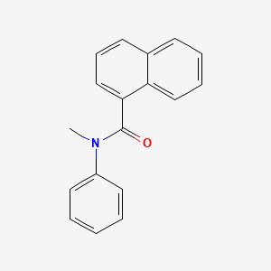 molecular formula C18H15NO B1183980 N-methyl-N-phenyl-1-naphthamide 