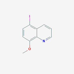 molecular formula C10H8INO B11839991 5-Iodo-8-methoxyquinoline CAS No. 17012-46-3