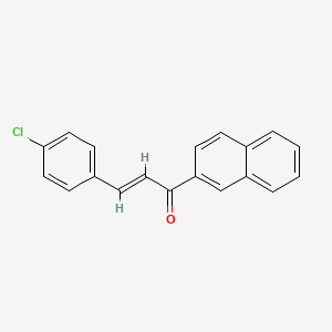 molecular formula C19H13ClO B11840352 CYP1B1-IN-7 CAS No. 52601-58-8