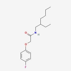 molecular formula C16H24FNO2 B1184091 N-(2-ethylhexyl)-2-(4-fluorophenoxy)acetamide 