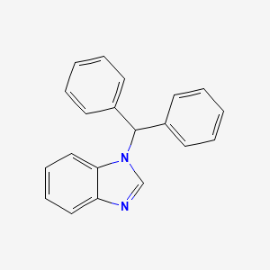 molecular formula C20H16N2 B11841484 1-Benzhydryl-1H-benzo[d]imidazole 