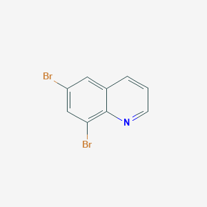 molecular formula C9H5Br2N B11842131 6,8-Dibromoquinoline 