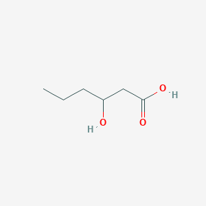 molecular formula C6H12O3 B118422 3-Hydroxyhexanoic acid CAS No. 10191-24-9