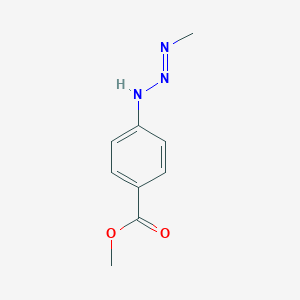 B118431 Methyl 4-(2-methyliminohydrazinyl)benzoate CAS No. 152387-28-5