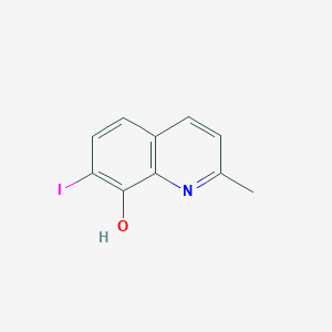 molecular formula C10H8INO B11843398 7-Iodo-2-methylquinolin-8-ol CAS No. 37026-25-8