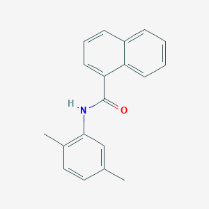 molecular formula C19H17NO B11844143 N-(2,5-Dimethylphenyl)-1-naphthamide CAS No. 443664-97-9