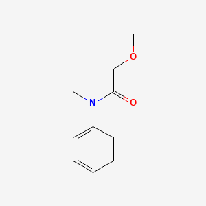 molecular formula C11H15NO2 B1184418 N-ethyl-2-methoxy-N-phenylacetamide 