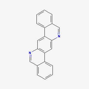molecular formula C20H12N2 B11844399 Isoquino[3,4-b]phenanthridine CAS No. 1630-53-1