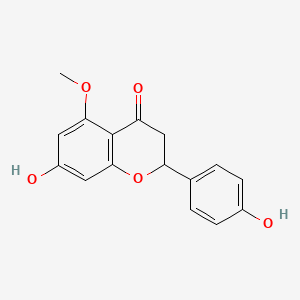 molecular formula C16H14O5 B11844573 Naringenin 5-methyl ether CAS No. 61823-56-1