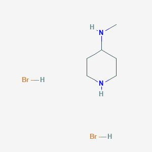 molecular formula C6H16Br2N2 B11844814 N-Methylpiperidin-4-amine dihydrobromide 