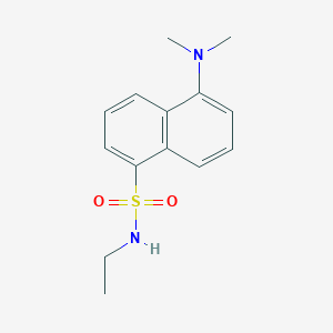 molecular formula C14H18N2O2S B11844894 N-dansyl ethylamine 