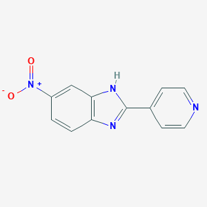 5-Nitro-2-(4-pyridinyl)-1H-benzimidazole