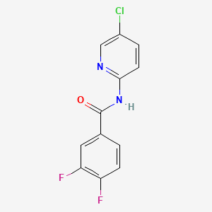 molecular formula C12H7ClF2N2O B1184530 N-(5-chloropyridin-2-yl)-3,4-difluorobenzamide 