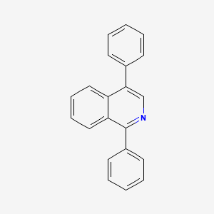 molecular formula C21H15N B11845507 1,4-Diphenylisoquinoline CAS No. 66166-25-4