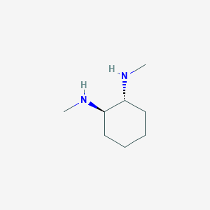 molecular formula C8H18N2 B118458 (1R,2R)-(-)-N,N'-Dimethylcyclohexane-1,2-diamine CAS No. 67579-81-1