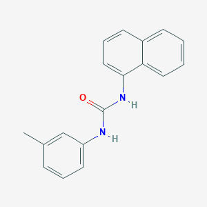 molecular formula C18H16N2O B11845948 1-(Naphthalen-1-yl)-3-(m-tolyl)urea CAS No. 13256-81-0