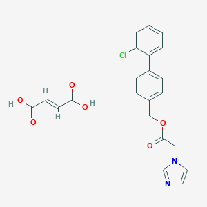 4-(Imidazolylacetoxymethyl)-2'-chlorobiphenyl hydrogen maleate