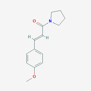 molecular formula C14H17NO2 B118461 Piperlotine A CAS No. 389572-70-7