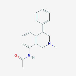 molecular formula C18H20N2O B11846602 Nomifensine acetate CAS No. 63806-80-4