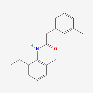 N-(2-ethyl-6-methylphenyl)-2-(3-methylphenyl)acetamide