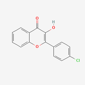 molecular formula C15H9ClO3 B11846691 Tyrosinase-IN-4 CAS No. 19275-70-8