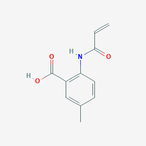Benzoic acid, 5-methyl-2-[(1-oxo-2-propenyl)amino]-(9CI)