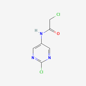 2-chloro-N-(2-chloro-5-pyrimidinyl)acetamide