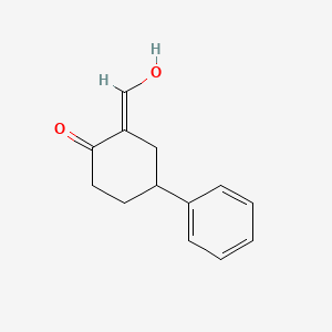2-(Hydroxymethylene)-4-phenylcyclohexanone
