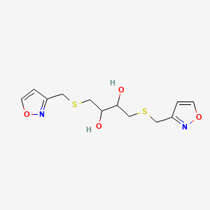 1,4-Bis[(3-isoxazolylmethyl)sulfanyl]-2,3-butanediol