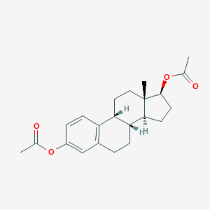 molecular formula C22H28O4 B118471 Estradiol diacetate CAS No. 3434-88-6