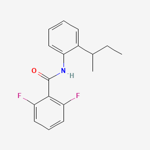 N-(2-sec-butylphenyl)-2,6-difluorobenzamide