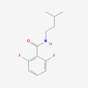 molecular formula C12H15F2NO B1184751 2,6-difluoro-N-isopentylbenzamide 
