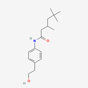 N-[4-(2-hydroxyethyl)phenyl]-3,5,5-trimethylhexanamide