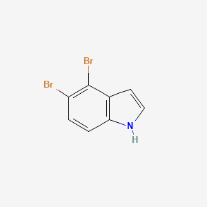 molecular formula C8H5Br2N B11848129 4,5-Dibromo-1H-indole 